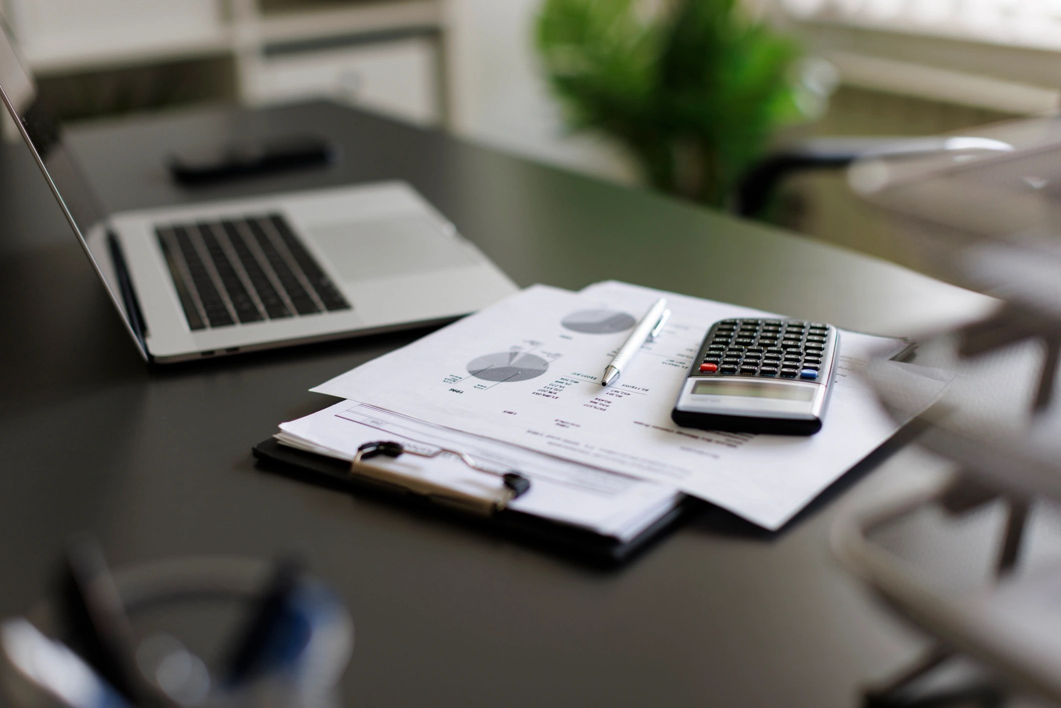 Estate planning documents on a desk